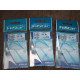  Filstar horgok monofil zsinor 50cm, F105N Match modell, nikkel (10db)