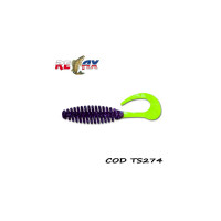 TURBO TWISTER 11cm STANDARD - blister *(4) Lila-Lime