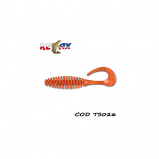 TURBO TWISTER 11cm STANDARD - blister *(4) Narancs