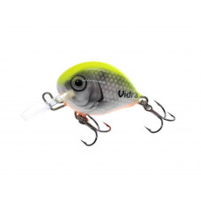 Vidra Lures Atomic Chub 2.8cm, 5gr, Sinking SFC (Ezüst Fluo-Chartreuse)