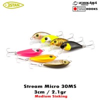 3Stan Stream Micro 30MS 3cm 2.1gr Medium Sinking