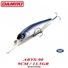 Damiki ABYSS-90 Wobbler 9cm-13.5gr lebegő