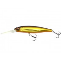 Damiki ABYSS-90 Wobbler 9cm-13.5gr Black Gold Holo lebegő