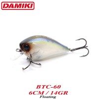 Damiki BTC-60 Wobbler 6cm-14gr felúszó