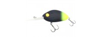 Damiki DC-200 Wobbler 5.5cm-14gr 009-1 Green Tail Black felúszó