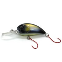 Damiki Disco Deep Trout-38 Wobbler 3.8cm-4.5gr Black Hazelnut felúszó