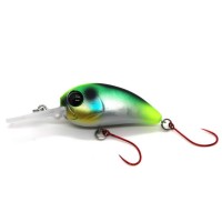 Damiki Disco Deep Trout-38 Wobbler 3.8cm-4.5gr Matt Holo Chart Black felúszó