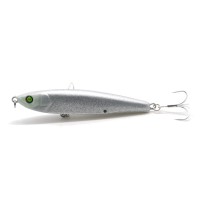 Damiki DJ JIG MINNOW 85S Wobbler 8.5cm-23gr White Silver sűlyedő