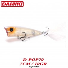 Damiki D-POP70 Wobbler 7cm-10gr felszíni