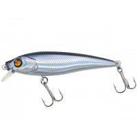 Damiki Hopi Minnow Wobbler 7cm-6.7gr Black Holo slow sinking