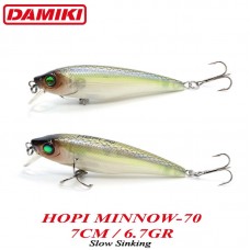 Damiki Hopi Minnow Wobbler 7cm-6.7gr slow sinking