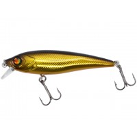 Damiki Hopi Minnow Wobbler 7cm-6.7gr Black Gold Holo slow sinking