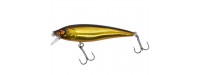 Damiki Hopi Minnow Wobbler 7cm-6.7gr Black Gold Holo slow sinking