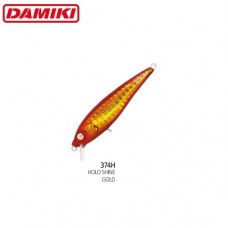 Damiki Hopi Minnow Wobbler 7cm-6.7gr Holo Shine Gold slow sinking