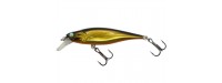 Damiki JOKER-65 Wobbler 6.5cm-5.6gr Black Gold Holo lebegő