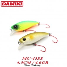 Damiki MU-45SS Wobbler 4.5cm-4.6gr slow sinking