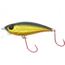 Damiki MU-45SS Wobbler 4.5cm-4.6gr Black Gold Holo slow sinking