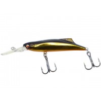 Damiki SOKILL-55 Wobbler 5.5cm-4.6gr Black Gold Holo lebegő