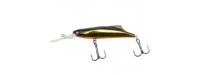 Damiki SOKILL-55 Wobbler 5.5cm-4.6gr Black Gold Holo lebegő