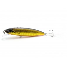 Damiki TOKON MINNOW-90SF Wobbler 9cm-13gr Black Gold Holo Slow Floating