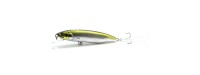 Damiki TOKON MINNOW-90SF Wobbler 9cm-13gr Black Silver Holo Slow Floating