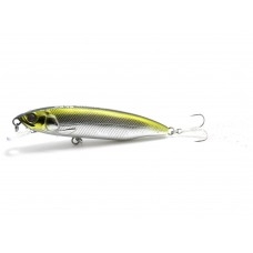 Damiki TOKON MINNOW-90SF Wobbler 9cm-13gr Black Silver Holo Slow Floating