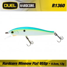 Duel Hardcore Minnow FLAT 95SP - Lebegő-R1360