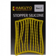 Hakuyo Szilikon Stopper Sárga - 2db/cs