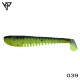 KP Baits Skeleton Shad 7.5CM (3 inch)-5db