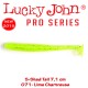 Lucky John S-Shad Tail Gumihal 2.8" 7.1cm