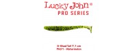 Lucky John S-Shad Tail Gumihal 2.8" 7.1cm-PA01