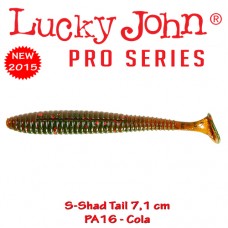 Lucky John S-Shad Tail Gumihal 2.8" 7.1cm-PA16