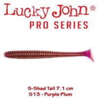 Lucky John S-Shad Tail Gumihal 3.8" 9.6cm-S13