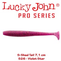 Lucky John S-Shad Tail Gumihal 3.8" 9.6cm-S26