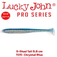 Lucky John S-Shad Tail Gumihal 3.8" 9.6cm-T05