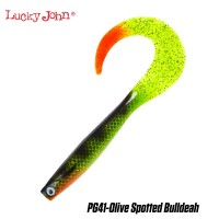 Lucky John KUBIRA FIRE TAIL 7inch-18cm - PG41 - Olive Spotted Bullhead