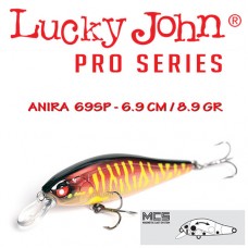 Lucky John Anira 69SP 6.9cm-8gr-Lebegő