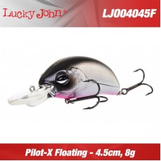 Lucky John Pilot-X 4.5F wobbler - 4.5cm-8gr