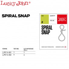 Lucky John Spirálozott Gyorskapocs (Spiral Snap)-000