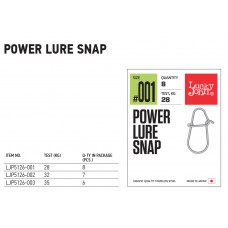 Lucky John Power Lure Snap Kapocs 