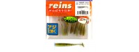 Reins Aji Ringer Twister Shad 3.8cm 1.5 inch Green Pumpkin Chart Melon 12db