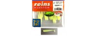 Reins Aji Ringer Twister Shad 3.8cm 1.5 inch Chart Silver 12db