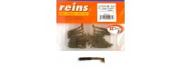 Reins Rockvibe Twister Shad 3cm 1.2 inch Motor Oil Pepper 24db   