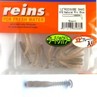 Reins Rockvibe Twister Shad 3cm 1.2 inch Natural Pro Blue 18db   