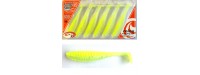 Reins S Cape Twister Shad 8.9cm 3.5 inch Chart Silver 6db