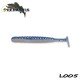 4Predators Worm Shad 8cm - (6db/cs)
