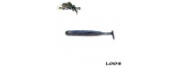 4Predators Worm Shad 8cm L008 - (6db/cs)