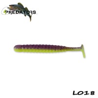 4Predators Worm Shad 8cm L018 - (6db/cs)