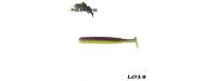 4Predators Worm Shad 8cm L018 - (6db/cs)