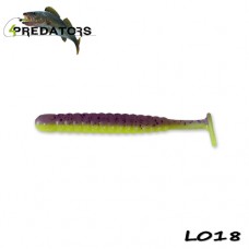 4Predators Worm Shad 8cm L018 - (6db/cs)